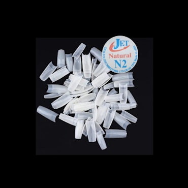 JET – NATURAL Nail Tip #2 - Pack 500pcs