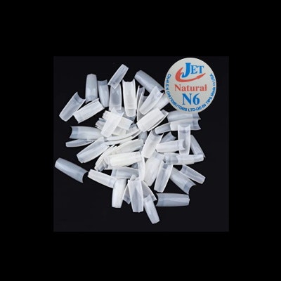 JET – NATURAL Nail Tip #6 - Pack 500pcs