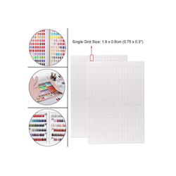 Pre-cut Self-Adhesive Sticker for Nail Color Book (260 pcs)