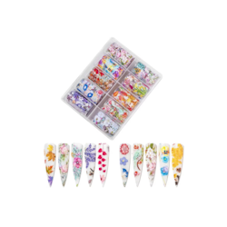 Nail Art Foil Set 10 Different Design #29