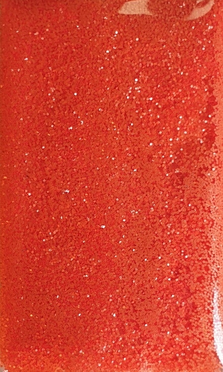 Glitter Powder - Pearl Fluorescent Orange Red #41 (10 gram)