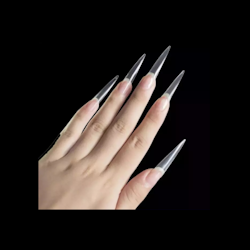 STILLETTO – Clear Nail Tip Set #1 - Pack 500pcs
