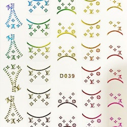 BLogo Nailart Sticker - D039