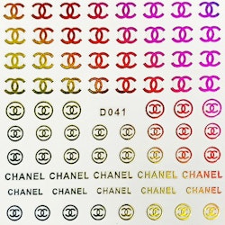 BLogo Nailart Sticker - D041