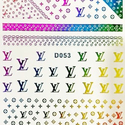 BLogo Nailart Sticker - D053