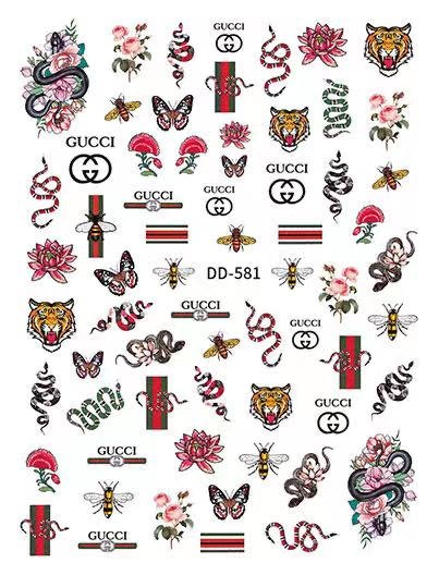 BLogo Nailart Sticker - DD581