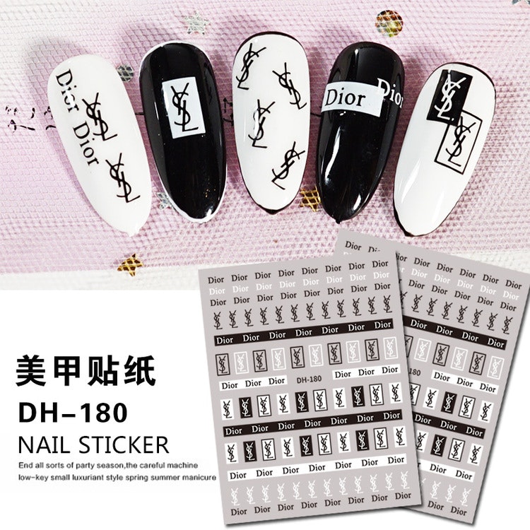 BLogo Nailart Sticker - DH180