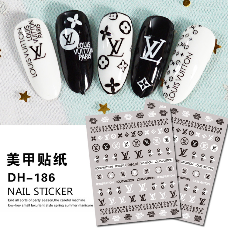 BLogo Nailart Sticker - DH186
