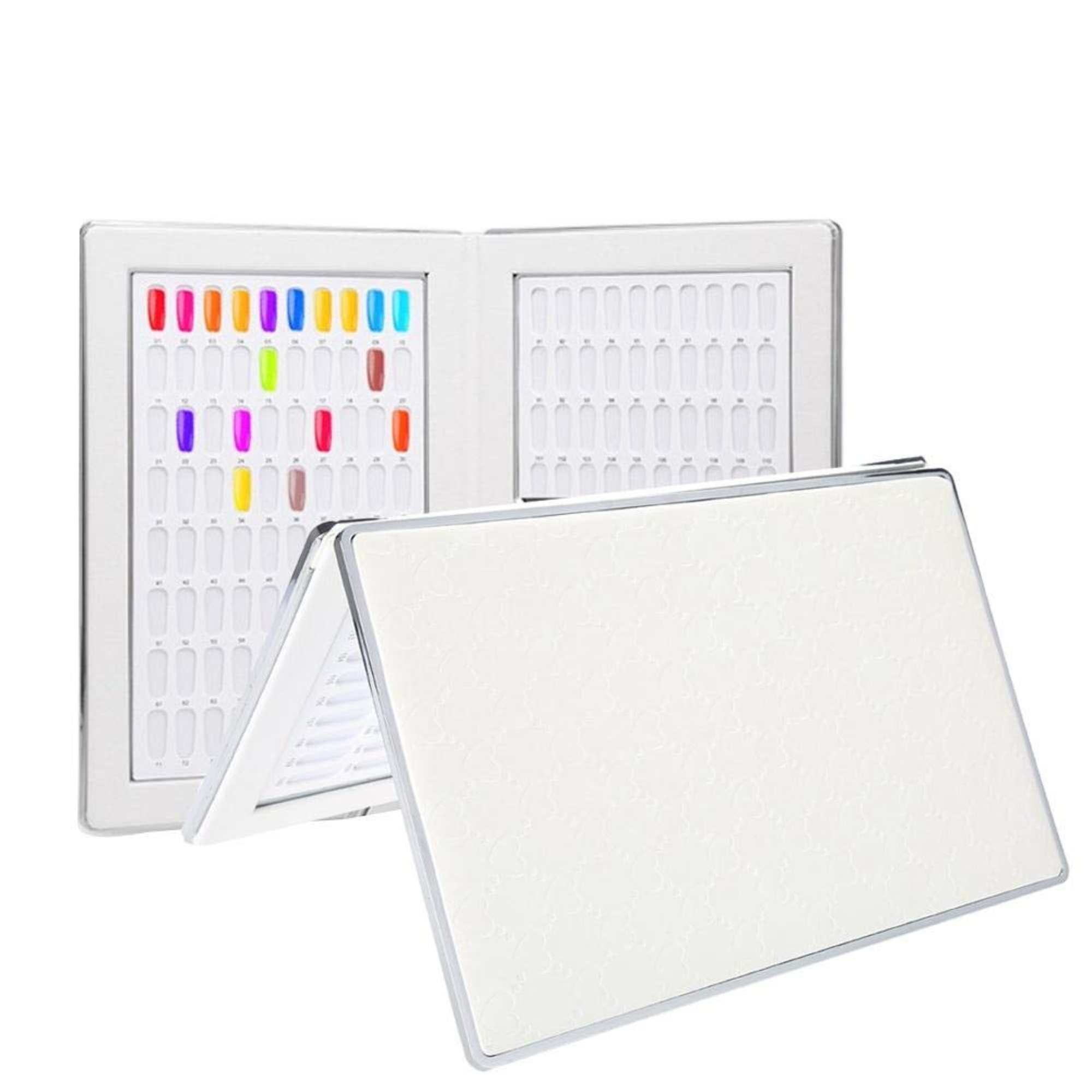 Display Book For Nail Polish - 160 Slots WHITE