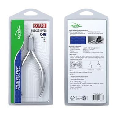 NGHIA Culticle Nippers Export - C08 Jaw 16