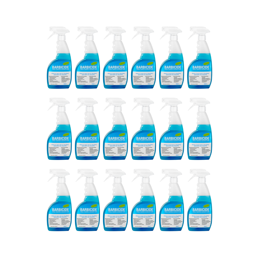 Barbicide Spray Surfaces Disinfection - BOX 18pcs x 750 ml