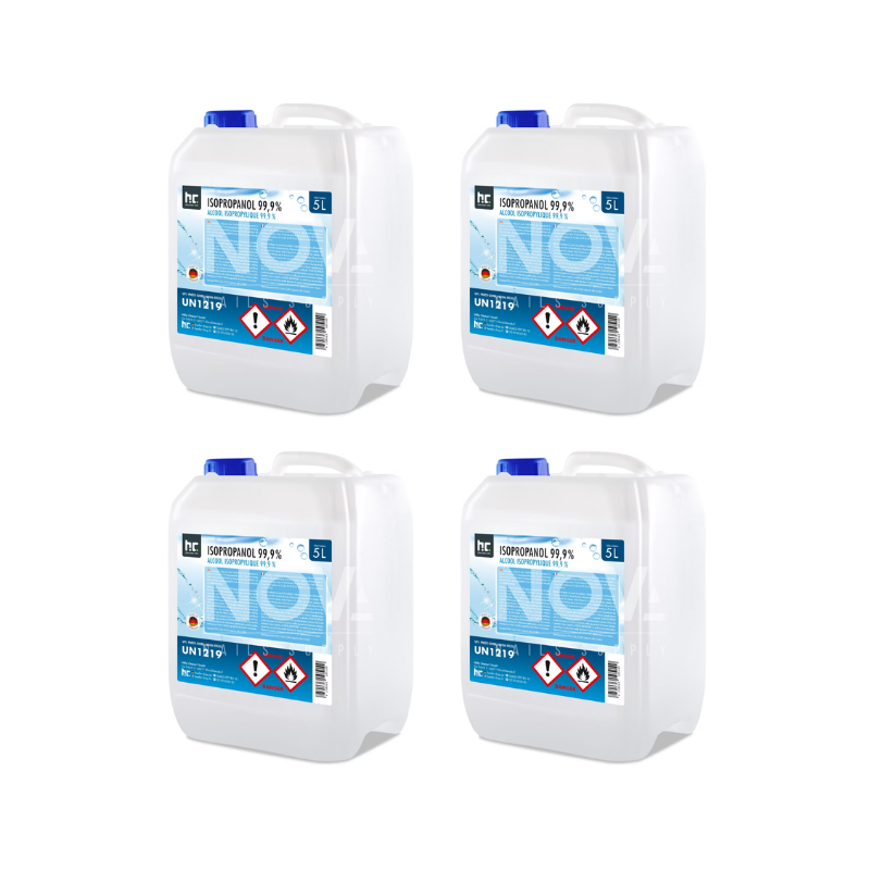 Isopropanol (IPA) 99,9% - Box 4 x 5liter