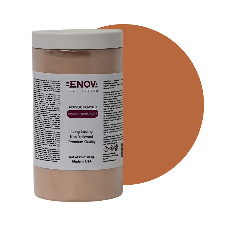 BENOVA ACRYLIC POWDER – Makeup Dark Nude 650g