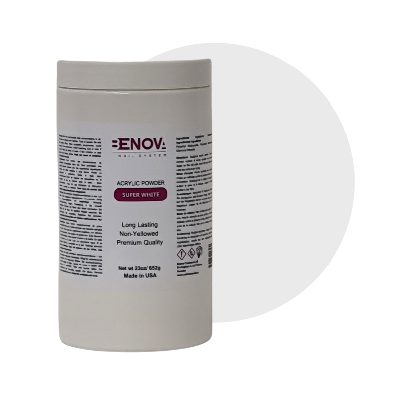 BENOVA ACRYLIC POWDER – Super White 650g