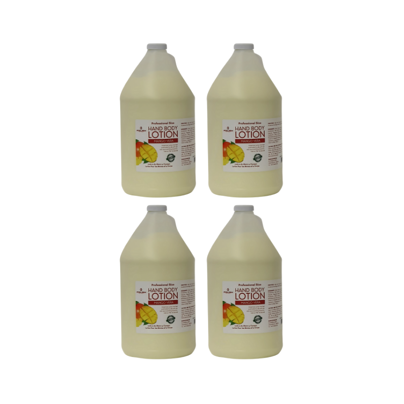 MPOLISH Massage Lotion - Mango Vera - Box 4 x 3,8 liter