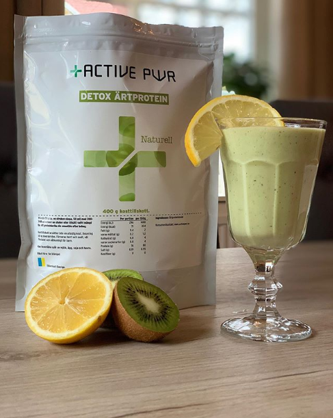 Greensmoothie på ingefära, spenat och mango