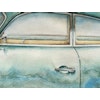 Akvarellmålning Porsche 356 A Detaljbild