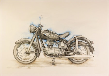 Fine Art Print - BMW R27