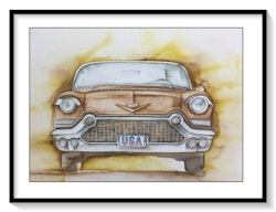 Fine Art Print - Cadillac Eldorado 1957