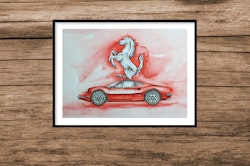 Fine Art Print - Ferrari Dino