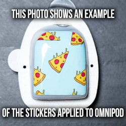 Stickers Omnipod - Blossom