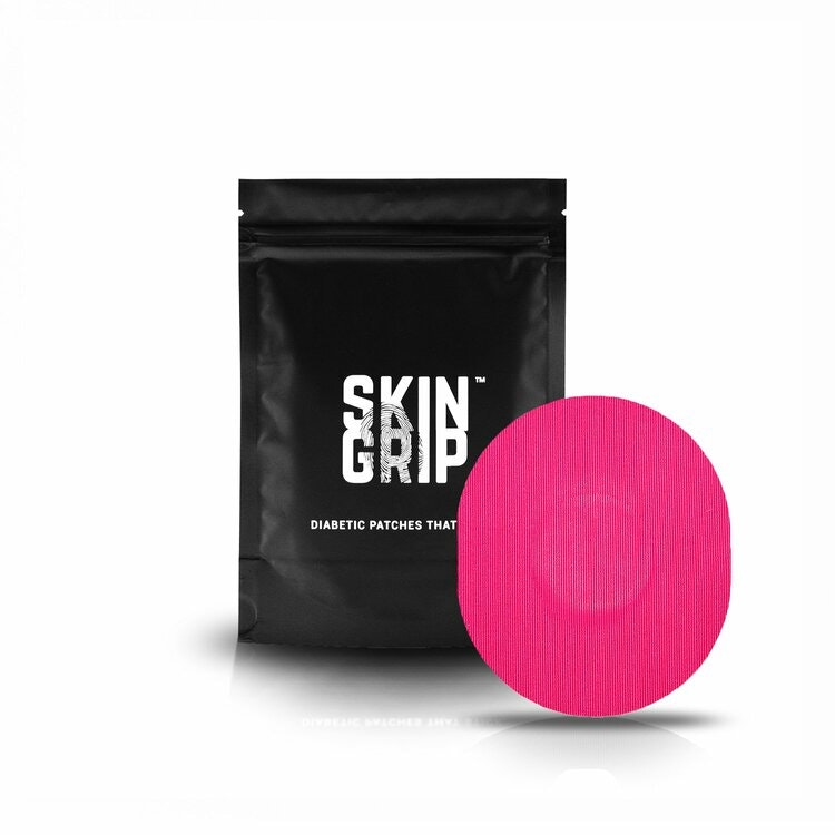 20x Skin Grip Libre / Medtronic Guardian / Enlite / Dexcom Adhesive Patches - Purple