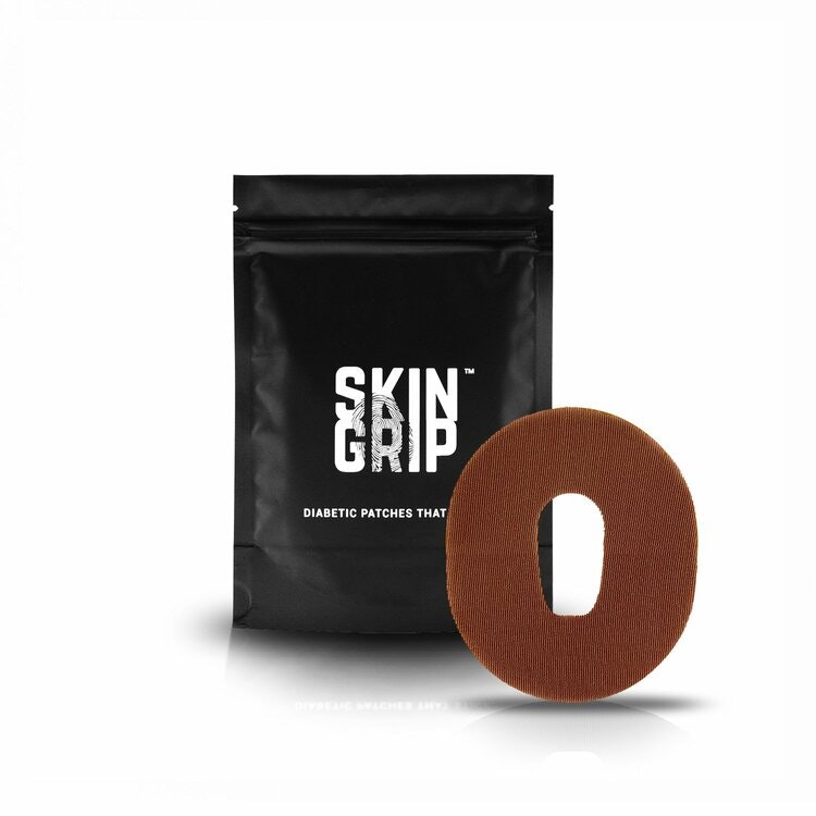 20x SkinGrip Dexcom G6 Adhesive Patches - Chocolate