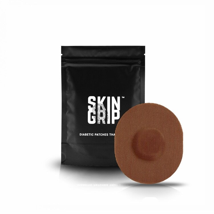 20x Skin Grip Libre / Medtronic Guardian / Enlite / Dexcom Adhesive Patches - Pink