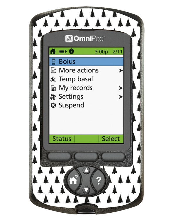 Omnipod PDM Sticker - X-MAS TREE