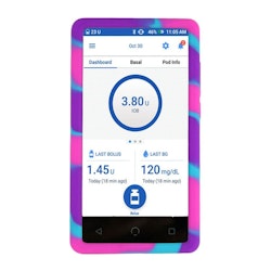 Omnipod Dash Silikonskal Pink Purple