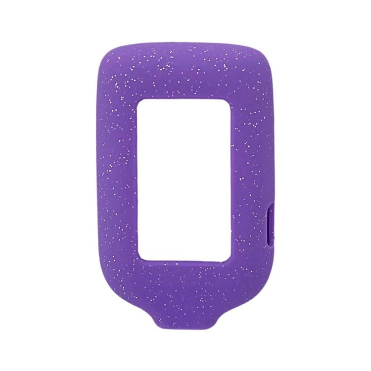 FreeStyle Libre 1 & 2 Silikonskal - Purple Glitter