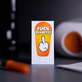 Sticker Dexcom G6 Transmitter - Fuck Diabetes