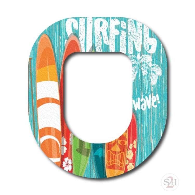 OverLay Patch Omnipod - Surf's Up