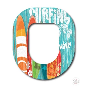 OverLay Patch Omnipod - Surf's Up