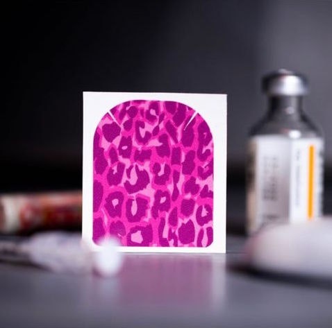 Stickers Omnipod - Pink Leopard