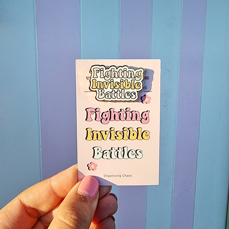 O.C. Pin - Fighting Invisible Battles