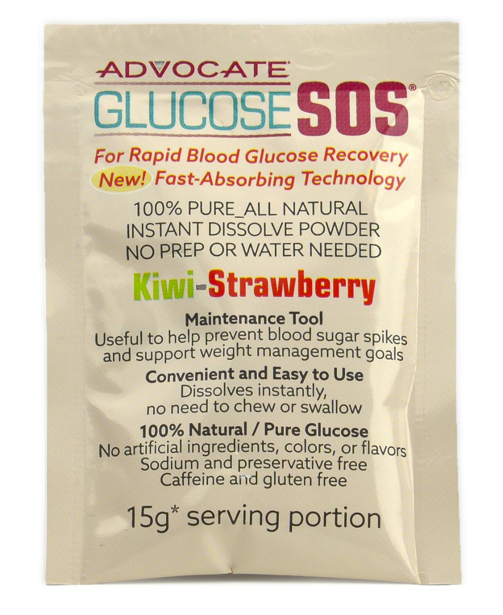 Glucose SOS Packs - Kiwi Strawberry