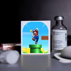 Sticker Omnipod - Super Mario