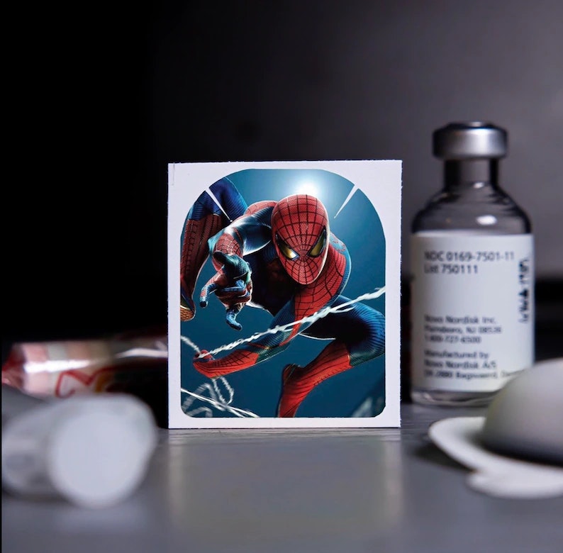 Stickers Omnipod - Spiderman
