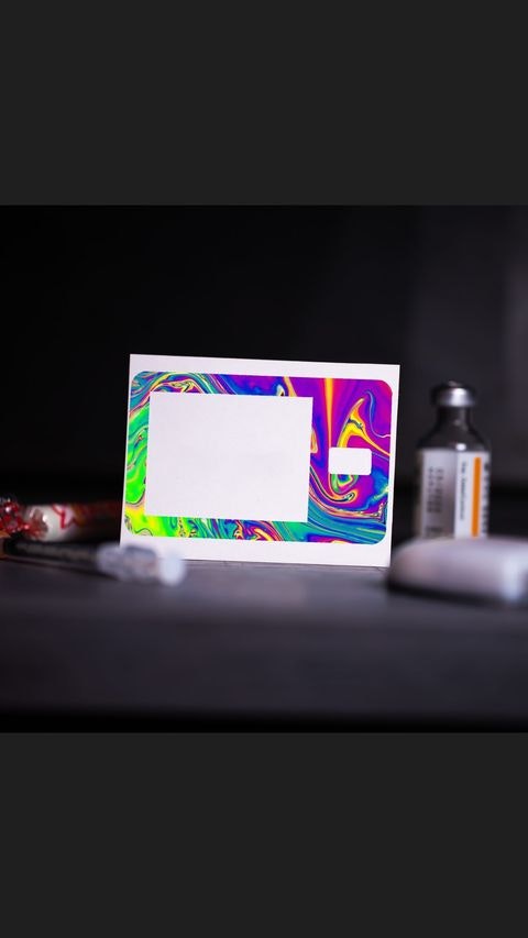 Sticker Tandem t:slim X2 - Rainbow Lava