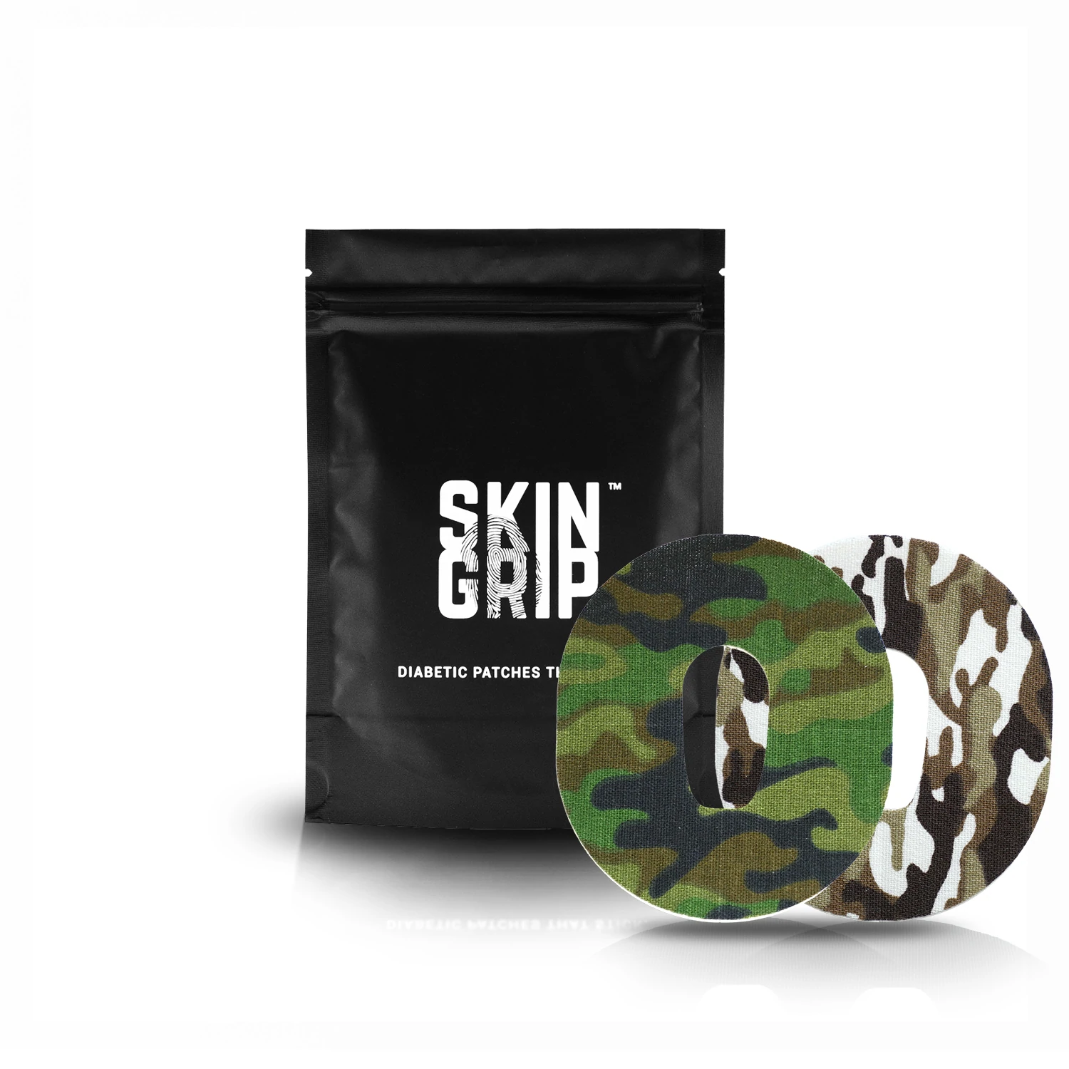 20x SkinGrip Dexcom G6 Adhesive Patches - Camo
