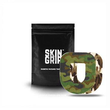 20x SkinGrip Omnipod Adhesive Patches - Camo