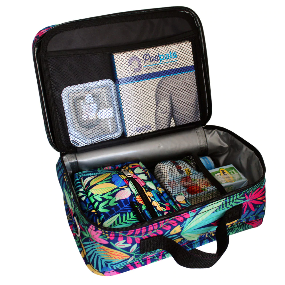 Smart and Cool Diabetes Travel Bag - Tropic
