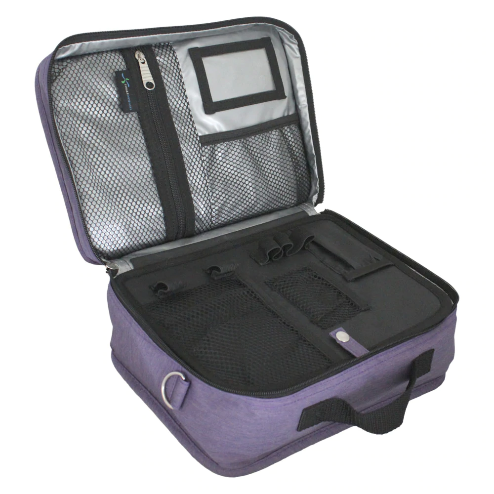 Smart and Cool Diabetes Travel Bag - Purple