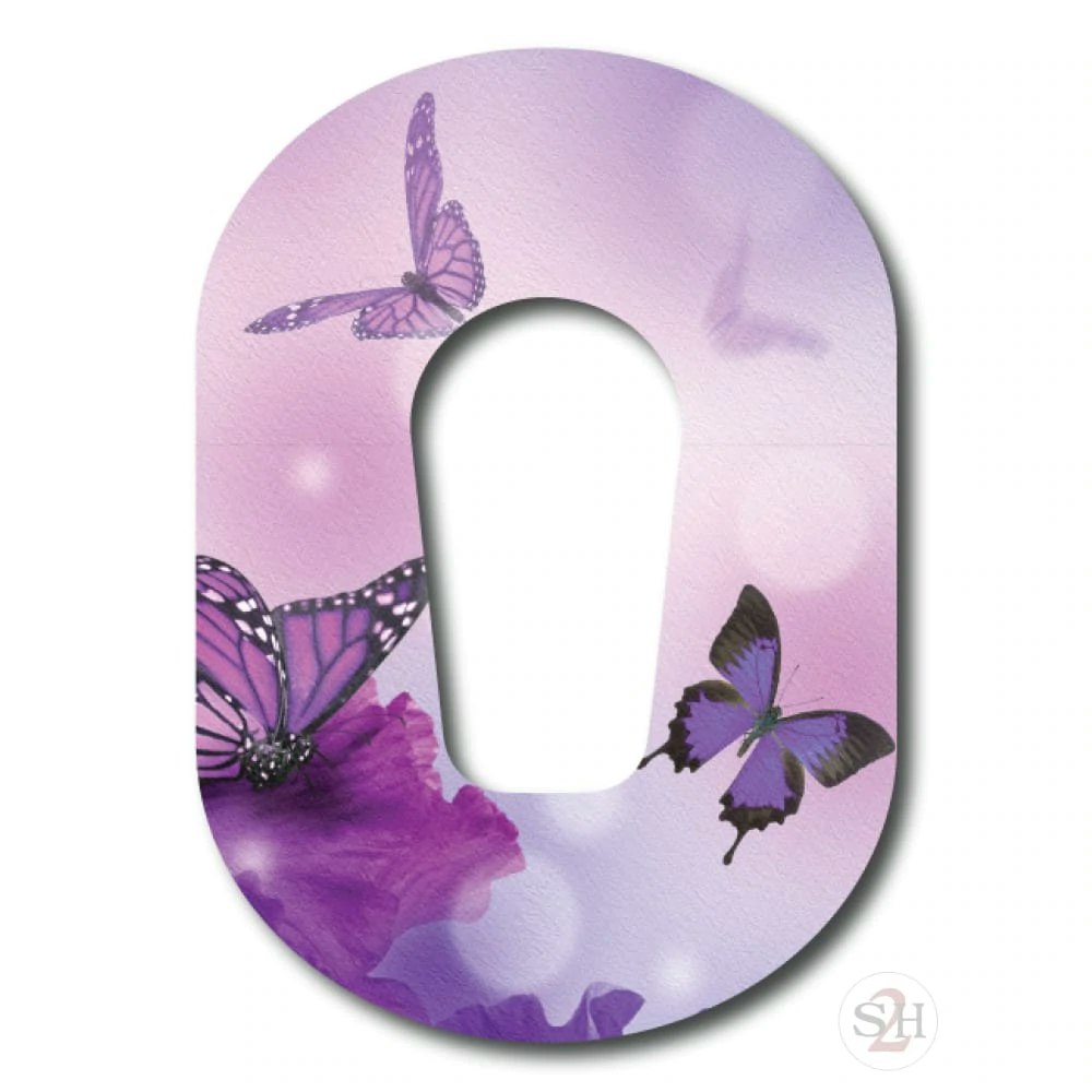 OverLay Patch Dexcom G6  - Lavender Butterfly