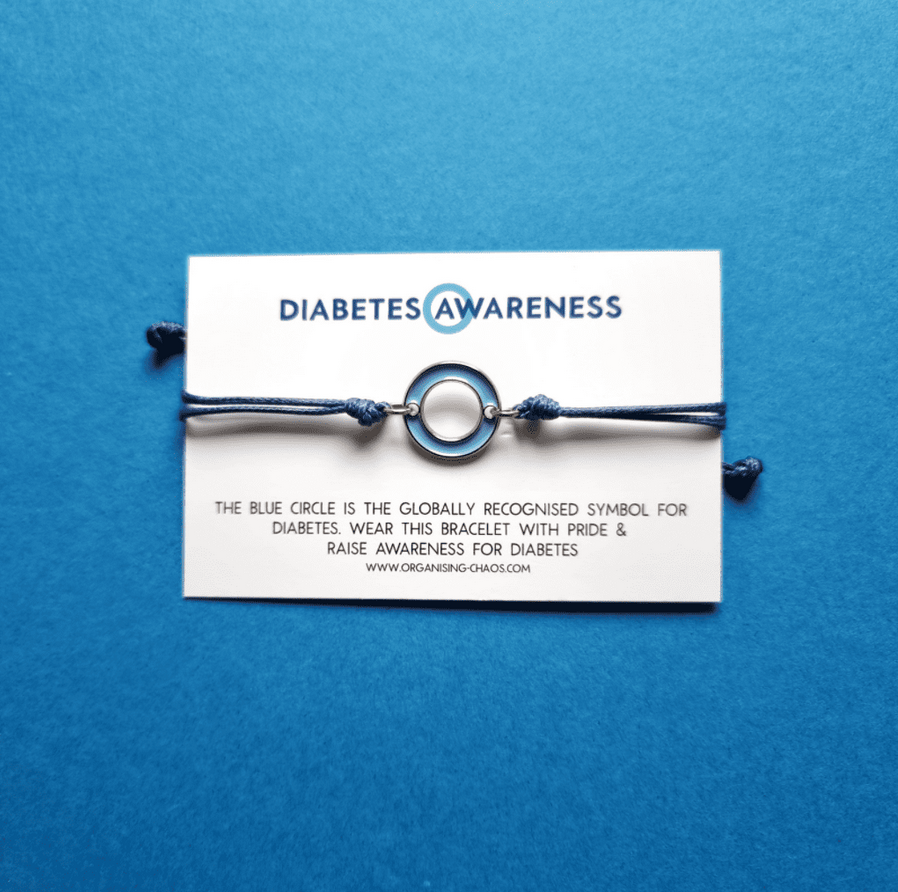O.C. Bracelet - Diabetes Awareness Navy Bracelet