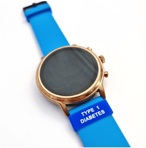 Blue Type One Diabetes Watch Sleeve