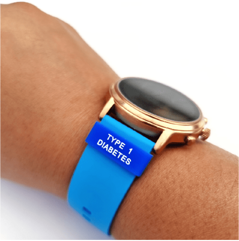 Blue Type One Diabetes Watch Sleeve