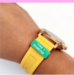 Green Type One Diabetes Watch Sleeve