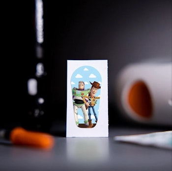 Sticker Dexcom G6 Transmitter - Buzz and Woody